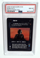 V1191: 2000: BOBA FETT: REFLECTIONS: FOIL: PSA 8: NM-MT: 88724585